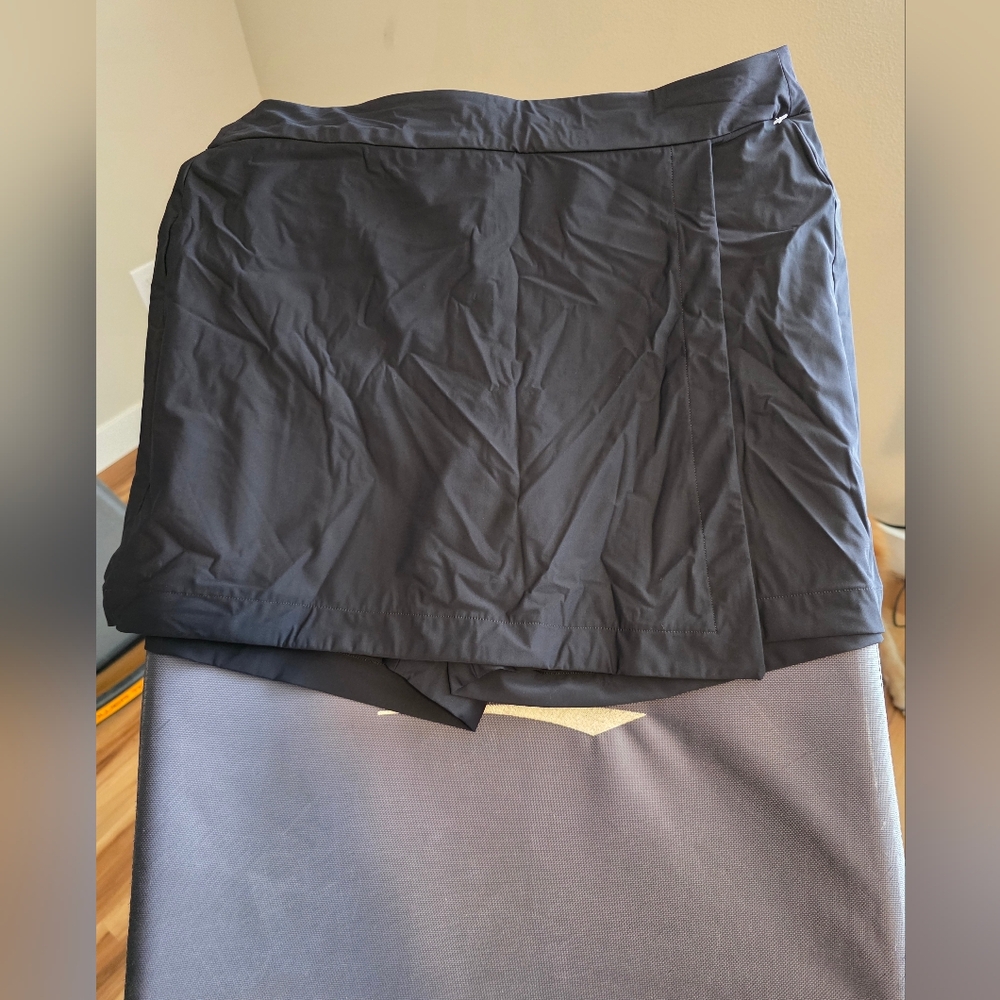 SPANX Black Skort Spanx